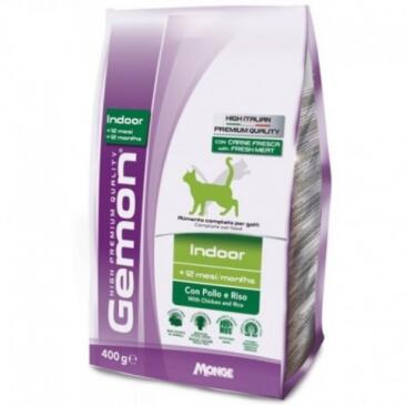 0,4кг Gemon Cat Indoor для домашних кошек