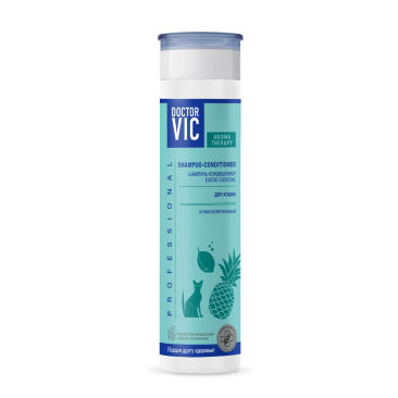 Шампунь-кондиционер Doctor VIC Exotic Cocktail для кошек, 250мл