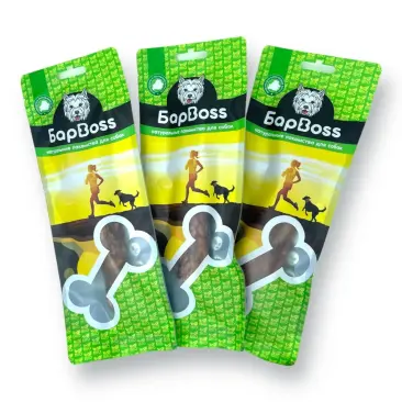 Лакомство для собак БАРBOSS Легкое говяжье сушеное, 25гр