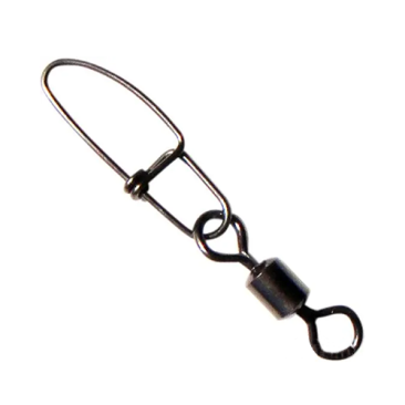 Вертлюг + застежка Kaida High Speed Double Rolling Swivel With Shale Snap №4