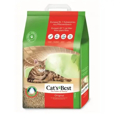 Наполнитель древесный Cat's Best Original 20л (8,6кг)