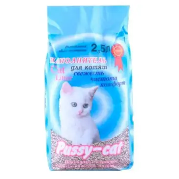 Наполнитель для котят Pussy-Cat 2,5л
