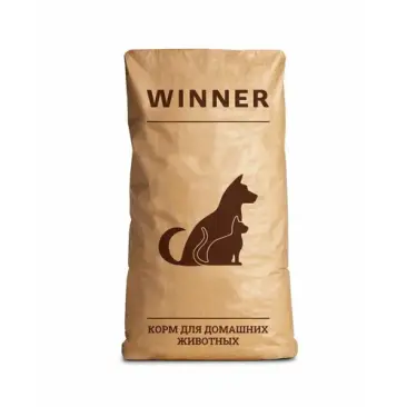 15кг Корм Мираторг Winner для взрослых кошек всех пород с Говядиной