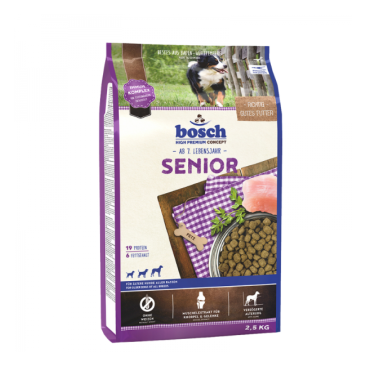 2,5кг Корм Bosch Senior для пожилых собак всех пород с Птицей