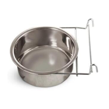 Миска металлическая Triol с держателем, 0,15л