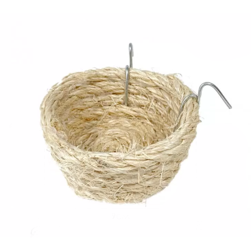 Гнездо CHILL CHOLL для попугая сизаль, 10*5см