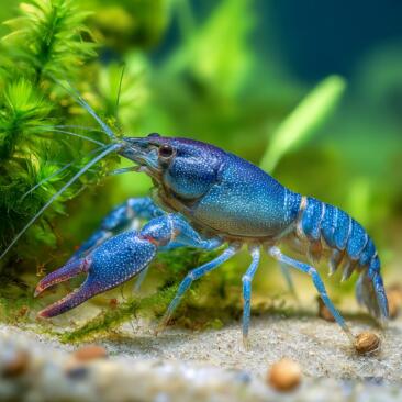 Рак Мексиканский карликовый синий