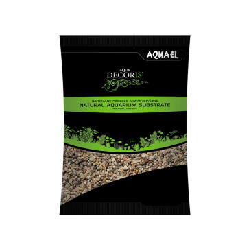 Грунт AQUAEL Естественный разноцветный гравий 1,4-2мм 10кг