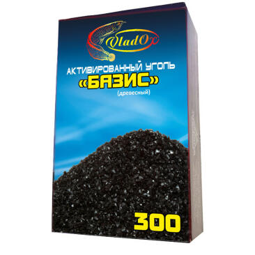 Активированный уголь VladOx БАЗИС БАЗИС древесный, 300мл