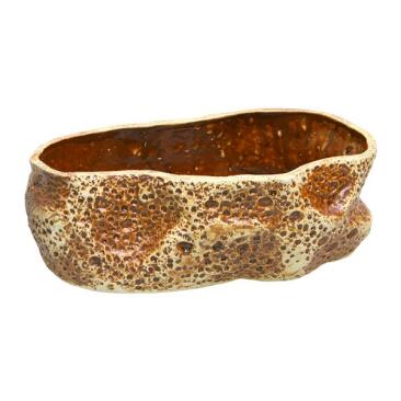 Декорация из светлой керамики Плато, 28*5см