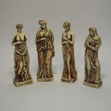 Декорация из светлой керамики Фигурка в ассортименте, 4,5*18см