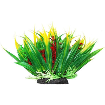 Растение аквариумное Уют Осот зелено-желтый , 12см