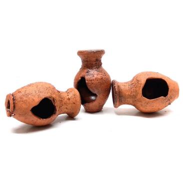 Грот для аквариума Горшок малый №4, р-р 5-9см