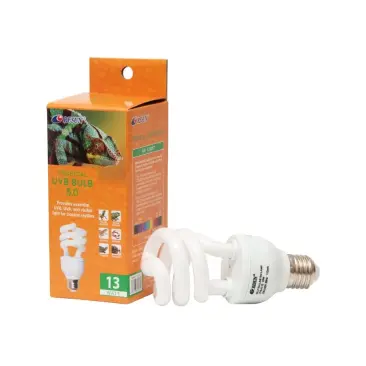 Лампа для террариума E27 RESUN UVB-5%, 13W