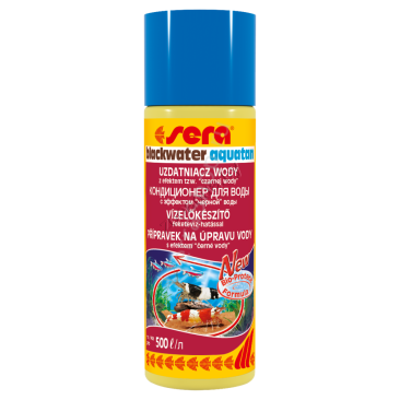 100мл Кондиционер SERA Black Water Aquatan для эффекта темной воды