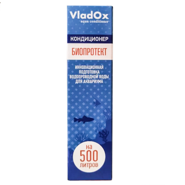 Кондиционер VladOx БИОПРОТЕКТ для подготовки аквариумной воды, 50мл