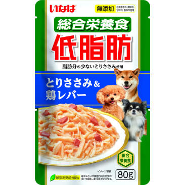 80гр Влажный корм INABA Teishibo для взрослых собак с Куриным филе и куриной печенью