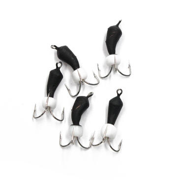 Мормышка вольфрамовая безнасадочная "ЯМАН" Черт-банан с петлей, d-3 мм, 0,6 г, бисер, Флуор-белый