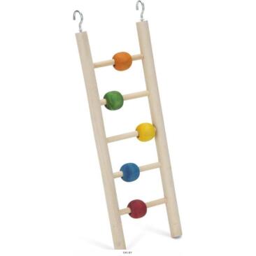 Лестница Beeztees "Beady" для птиц деревянная 5 шагов, 23см