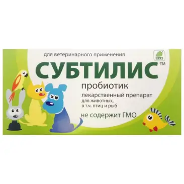 СУБТИЛИС-Ж пробиотик для домашних питомцев, 1мл*1шт