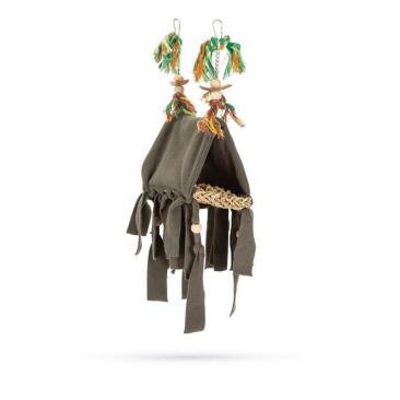 Домик Beeztees AMI для птиц 18*13*14см, Зеленый