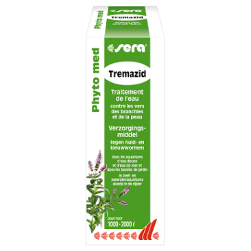 SERA Phyto Med Tremazid 100мл против борьбы с жаберными и кожными сосальщиками