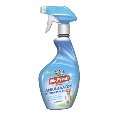 Mr.Fresh Expert ликвидатор пятен и запаха для собак 3в1 500мл