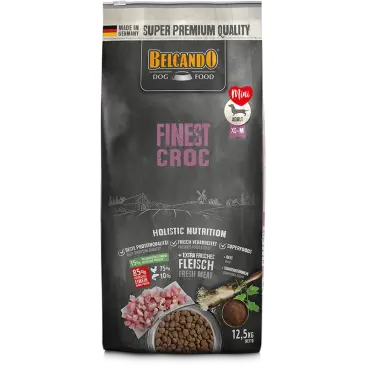 Корм в развес Belcando Finest Croc полнорационный для взрослых собак мелких и средних пород с Уткой и печенью, 1кг