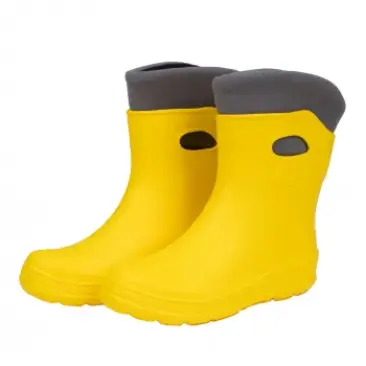 Полусапоги женские "KAURY" РЫСЬ с утеплителем, р.39-40, Жёлтый