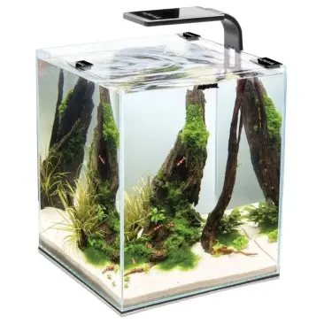 Аквариум AQUAEL Shrimp Set Smart Plant 10л, 20*20*25см, белый