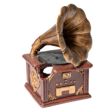 Грот Laguna Aqua аэрационный Граммофон для аквариума, 9,5*9,5*13см