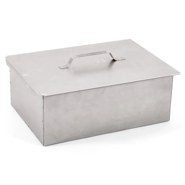 Коптильня KEDR KS2-01 двухъярусная с поддоном для жира 380*280*170мм сталь 0,5мм