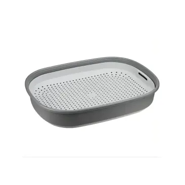 Туалет IDEA "ЛЯ-МУРР" для кошек с сеткой Смоки, 46,5х34,5см