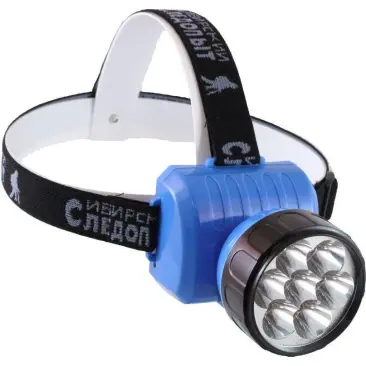 Фонарь налобный СИБИРСКИЙ СЛЕДОПЫТ ""Фара 7"", 7 LED
