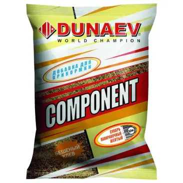 Прикормка "DUNAEV КОМПОНЕНТ" 0.4кг Сухарь панировочный желтый