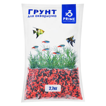 Грунт PRIME Бордо+Черный 3-5мм, 2,7кг