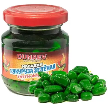 Насадка стеклобанка "Дунаев Кукуруза Зеленая" 100мл Тутти-Фрутти
