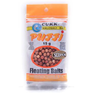 Плавающая насадка CUKK Puffi Mini 4-6мм 15г Scopex цв. Светло-коричневый