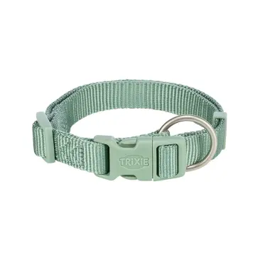 Ошейник "TRIXIE" для собак "Premium Collar", (S-M), 30-45см/15мм, нейлон, шалфейный