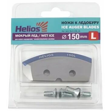 Ножи для ледобура ТОНАР HELIOS полукруглые - мокрый лед, 150мм, 2шт (для левого вращения)