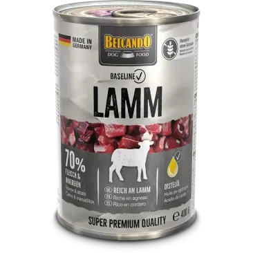 400гр Консервы Belcando Baseline Lamm/Lamb для взрослых собак всех пород с Ягненком