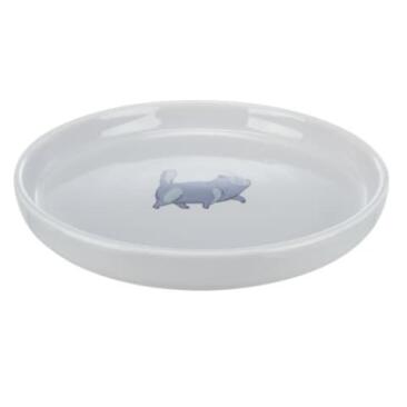 Миска керамическая "TRIXIE" для кошек 0,6л, серая