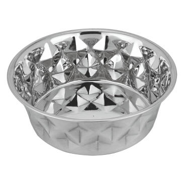 Миска Mr.Kranch Daimond из нержавеющей стали с керамическим покрытием Пурпурная, 400мл