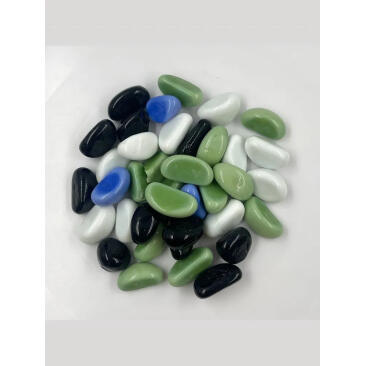 Стеклянные камушки Marlin Aquarium КL0104 в сетке, 300гр