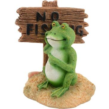 Декорация Marlin Aquarium "Лягушонок малый" для аквариума, 5,5*5,5*6,5см