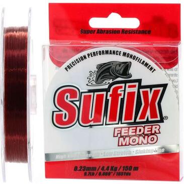 Леска Sufix Feeder mono Burgundy 150м 0,23мм