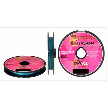 Плетенка Pontoon21 Extreama многоцветная 4-жил 100м 0,117мм