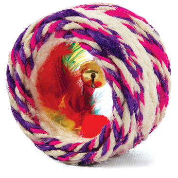 Игрушка Triol для кошек из сизаля "Катушка", 75мм