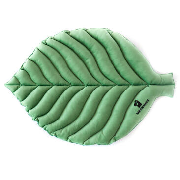 Лежанка Mr.Kranch Листочек большая двусторонняя для собак Зеленая, 120*73*6см