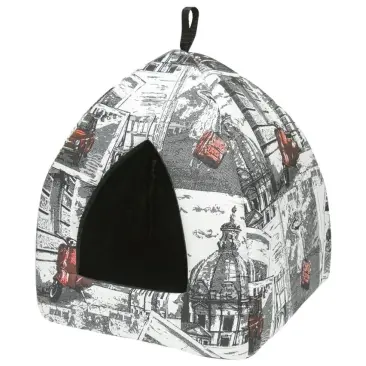 Лежанка "Домик-вигвам" для животных Happy Friends 12*12*11см